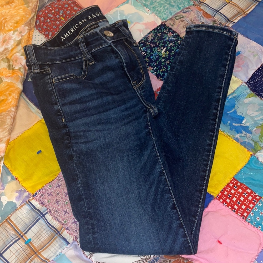 American Eagle Next Level Stretch Hi-Rise Jegging EUC